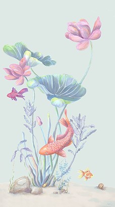 30 x 54 Don’t Be Koi (IBG)