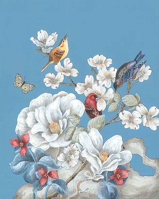 24 x 30 Yacht Blue I (IBG)