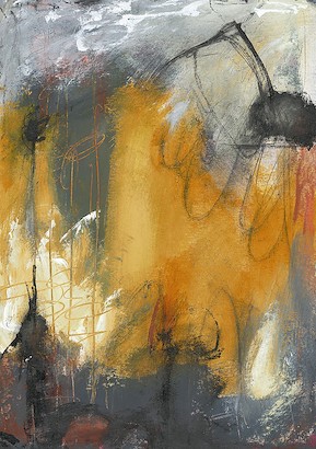 24 x 34 Entranced by the Rain II (IBG)