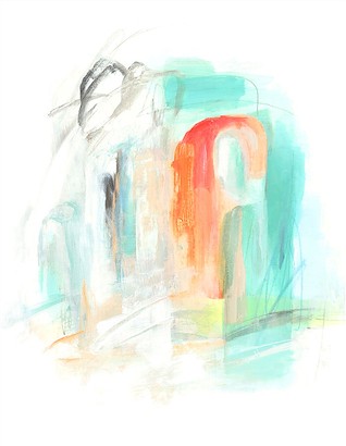 24 x 30 Colorful Path II (HE-T)