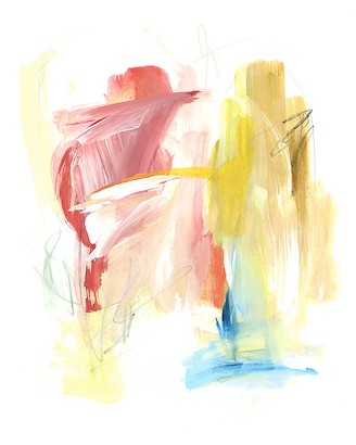 24 x 30 Colorful Path IV (HE-T)