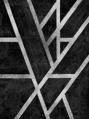24 x 30 Silver Sheets II (IBG)