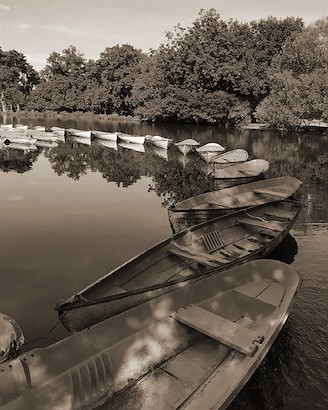 40 x 50 Calm Afternoon in Paris II (IBG)