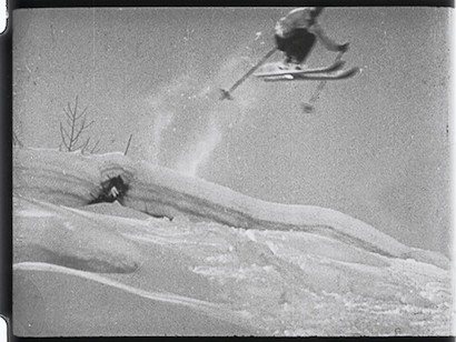 40 x 30 Vintage Ski Slope (IBG)