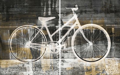 48 X 30 Rolling Downtown (Set of 2 - 24 x 30 each) (IBG)