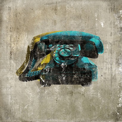 15 X 15 Polarized Telephone (Knife Gel)