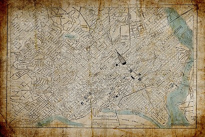 45 X 30 City Maps : Washington D.C. (IBG)