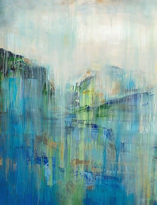 36 x 47 Deep Blues I (IBG)