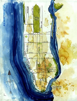 27 x 36 City Tour I (KG)