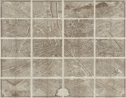 60 x 47 Map of Paris (IBG)