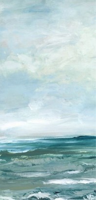 24 x 50 Ocean Front I (Hand Embellishment Pearl) (HE)