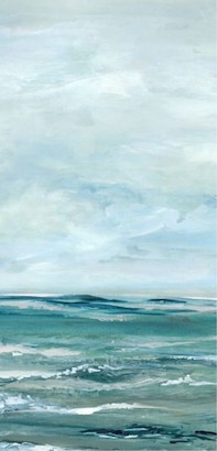 24 x 50 Ocean Front III (Hand Embellishment Pearl) (HE)