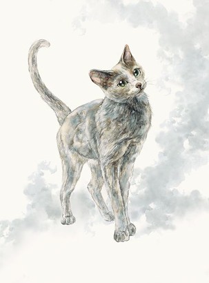 20 x 27 Feline Friends III (IBG)