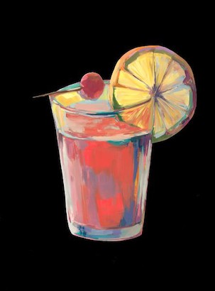 20 x 27 Happy Hour IV (IBG)