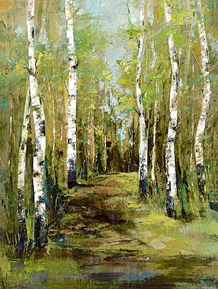 40 x 53 Aspen Summer II (KG)