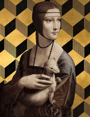 36 x 47 Lady with Prisms (GG)
