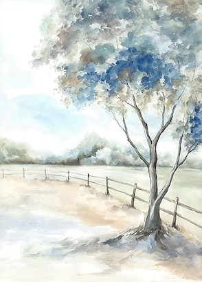 24 x 32 A Stroll through the Woods IV (IBG)
