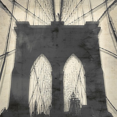 24 x 24 Old Brooklyn Bridge (IBG)