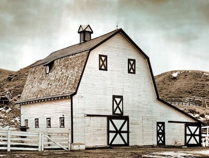 24 x 15 Vintage Barn III (KG)