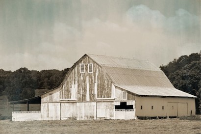 24 x 15 Vintage Barn IV (KG)