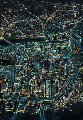 40 x 58 Leaving Boston (MT)
