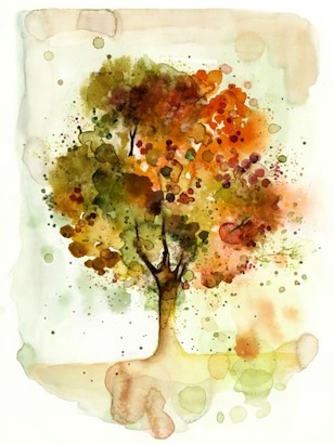24 x 32 Vivid Tree I (IBG)