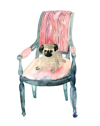 20 x 25 Cozy Afternoon I (MT)