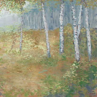 40 x 40 Colorful Aspens II (KG)