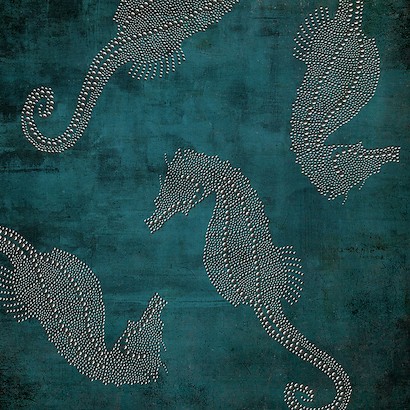 24 x 24 Rivets and Turquoise III (IBG)