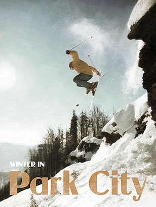 30 x 40 Ski Jump (Park City) (IBG)