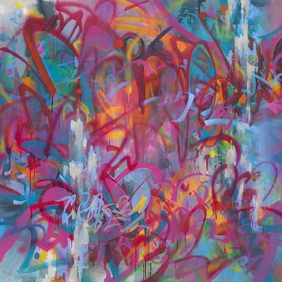 47 x 47 Evanescent Graffiti (IBG)