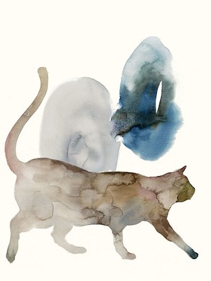 24 x 32 Kiss the Cat I (IBG)