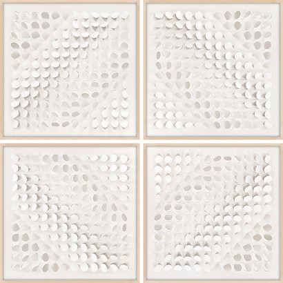 60 x 60 Paper Sequin II (Set of 4 / 30X30 each) (GFOR-ST)