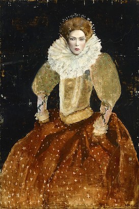 40 x 60 Lady in Waiting (IBG)