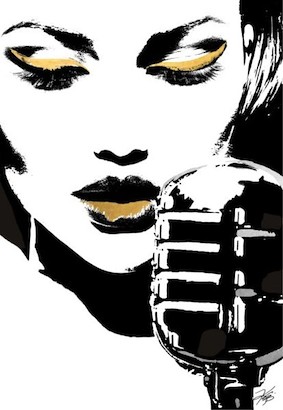 40 x 58 Glam Rock I (GE)