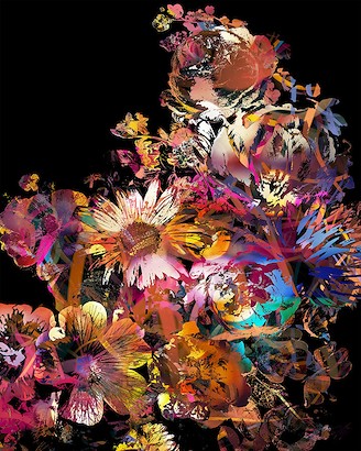 40 x 50 Abursting Floral II (IBG)