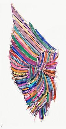 30 x 58 Be You Wings I (GE)