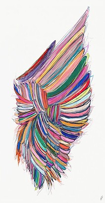 30 x 58 Be You Wings II (GE)