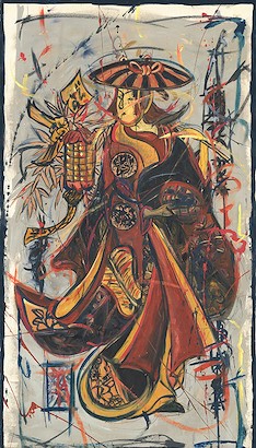 40 x 70 Lantern Maiden (IBG)