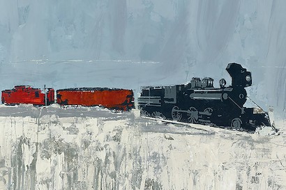 60 X 40 Age of Steam (Image Knife Gel)