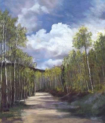 36 x 42 Spring Morning Hike (IBG)