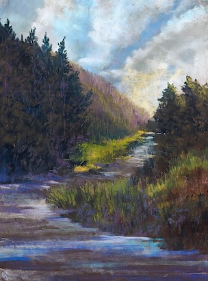 40 x 54 Hiking Cabin Creek (IBG)