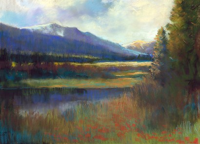 50 x 36 Mountain Valley Wildflowers (IBG)