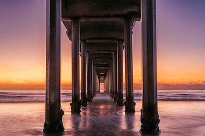 40 x 24 Scripps Pier III (IBG)