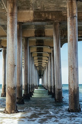 24 x 36 Huntington Beach Pier II (IBG)