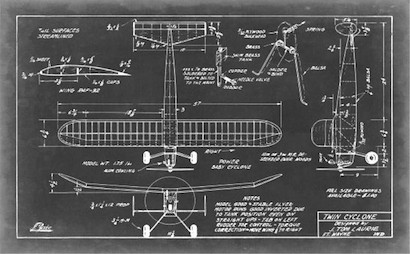 38 x 24 Aeronautic Blueprint VII (IBG)