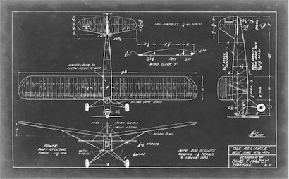38 x 24 Aeronautic Blueprint VIII (IBG)