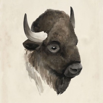 24 x 24 Western Animal III (IBG)