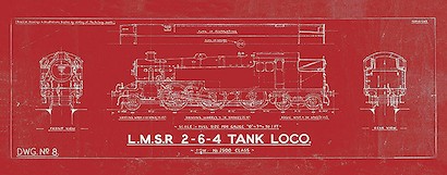 36 X 15 Blue Print Style VI (IBG)