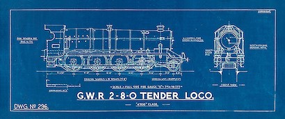 36 X 15 Blue Print Style IX (IBG)